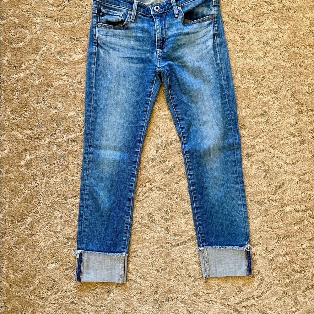 AG Adriano Goldschmied Cropped Jeans with cuff